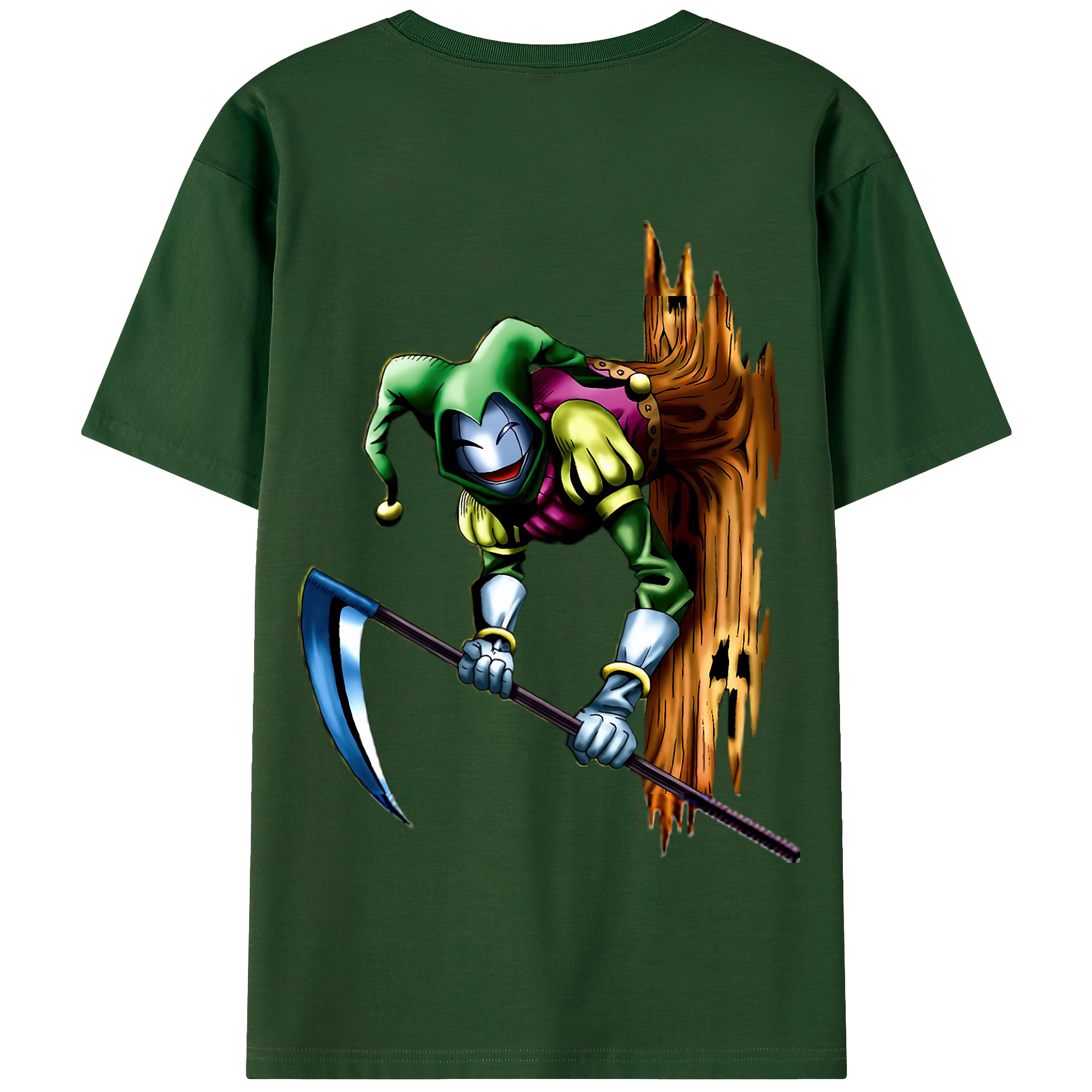 （画像用） 遊☆戯☆王 Yu-Gi-Oh! 綿100％半袖Tシャツ（背面プリント）